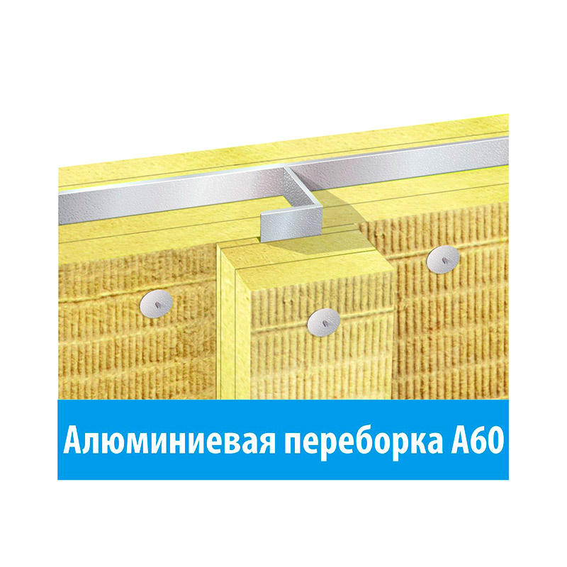 Алюминиевая переборка А60