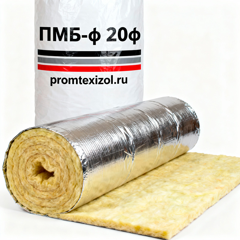 Огнезащитный базальтовый утеплитель ПМБ-ф Promtexizol 20ф